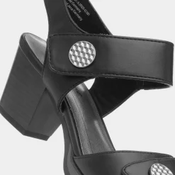 Soft Line Lorraine Womens Black Heel