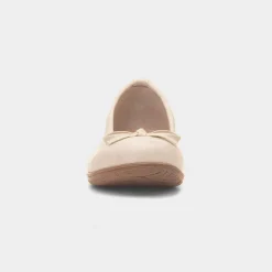 Soft Line Penny Womens Gold Ballerina Shoe
