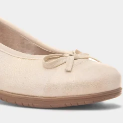 Soft Line Penny Womens Gold Ballerina Shoe