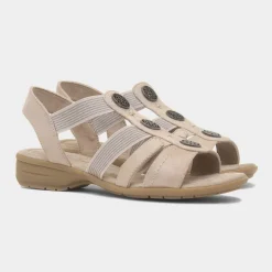 Soft Line Sark Womens Beige Sandal