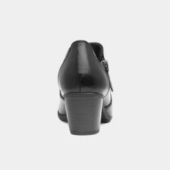 Soft Line Womens Black Court Shoes