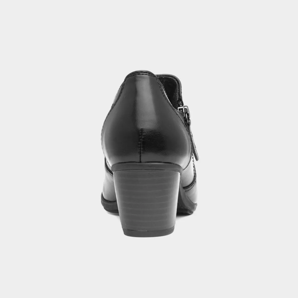 Soft Line Womens Black Court Shoes