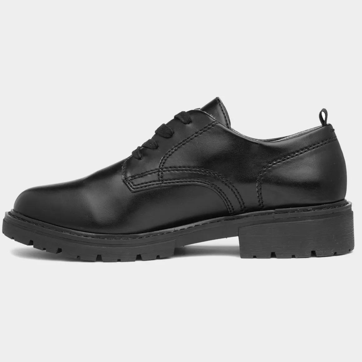 Soft Line Womens Black Lace Up Shoe