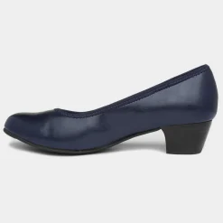 Soft Line Womens Navy Court Shoe