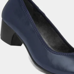 Soft Line Womens Navy Court Shoe