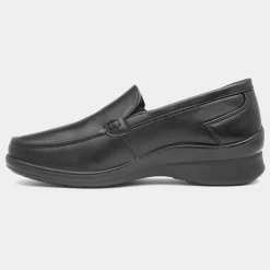 Softlites Daisy Womens Black Slip On Shoe