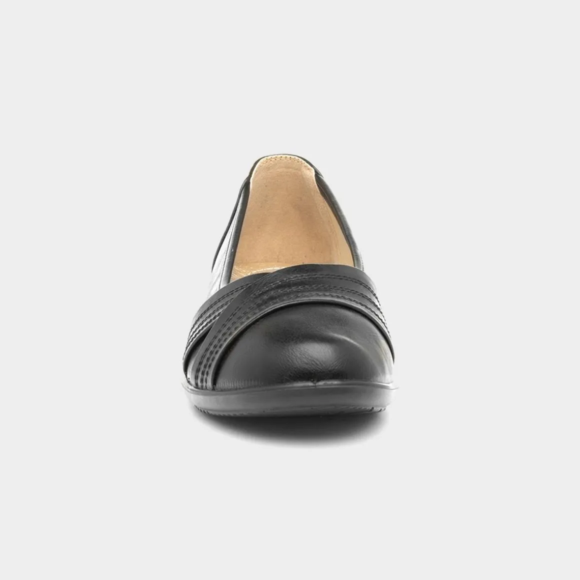Softlites Deb Womens Black Casual Pump