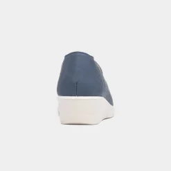 Softlites Della Womens Navy Casual Loafer Shoe