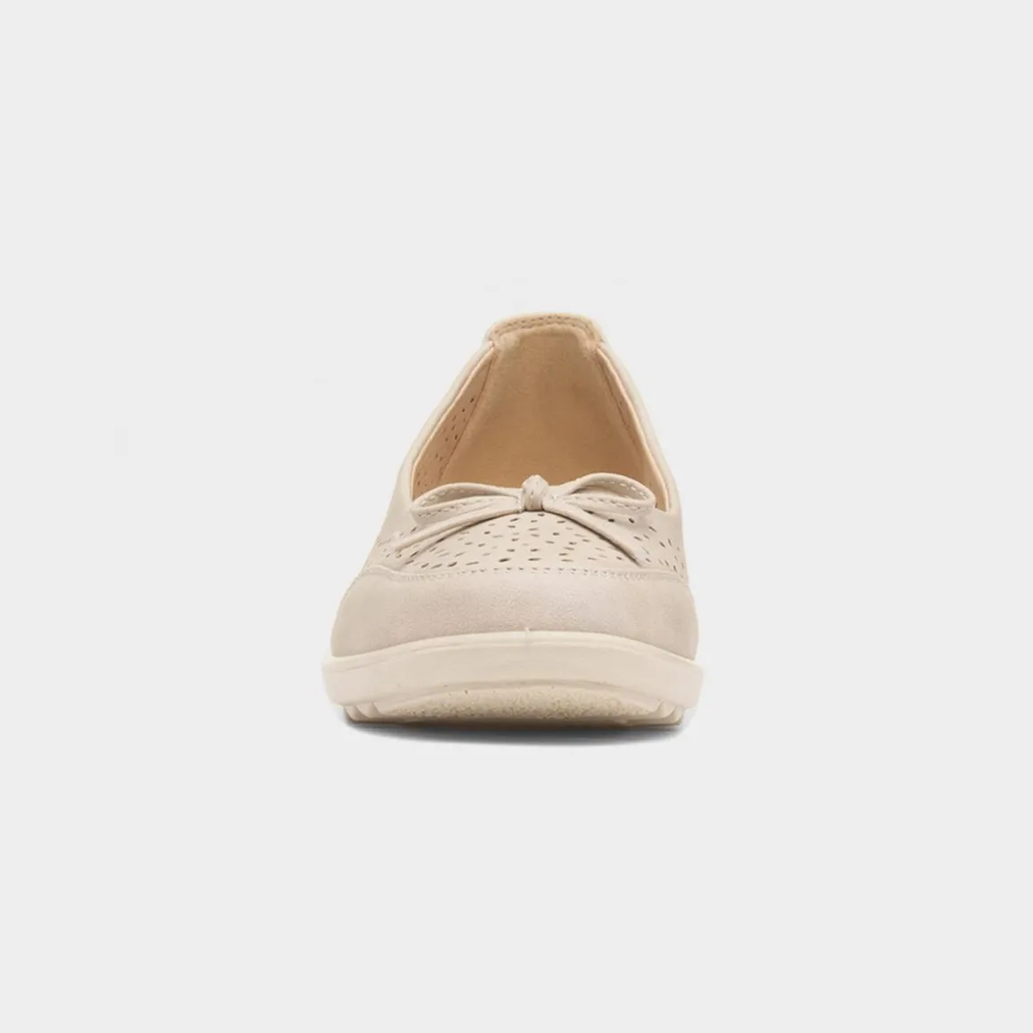 Softlites Dion Womens Cream Casual Shoe
