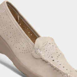 Softlites Doreen Womens Beige Casual Loafer