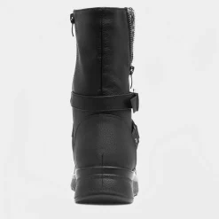 Softlites Jenna Womens Black Calf Boot