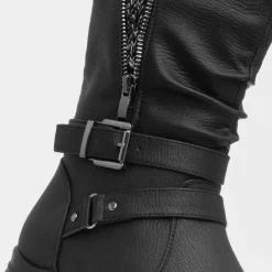 Softlites Jenna Womens Black Calf Boot