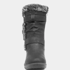Softlites Jo Womens Faux Fur Boot in Black