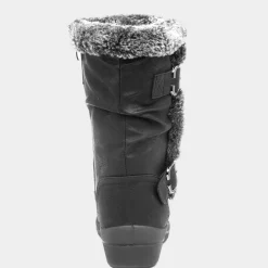 Softlites Jo Womens Faux Fur Boot in Black