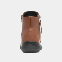 Softlites Joyce Womens Tan Ankle Boot