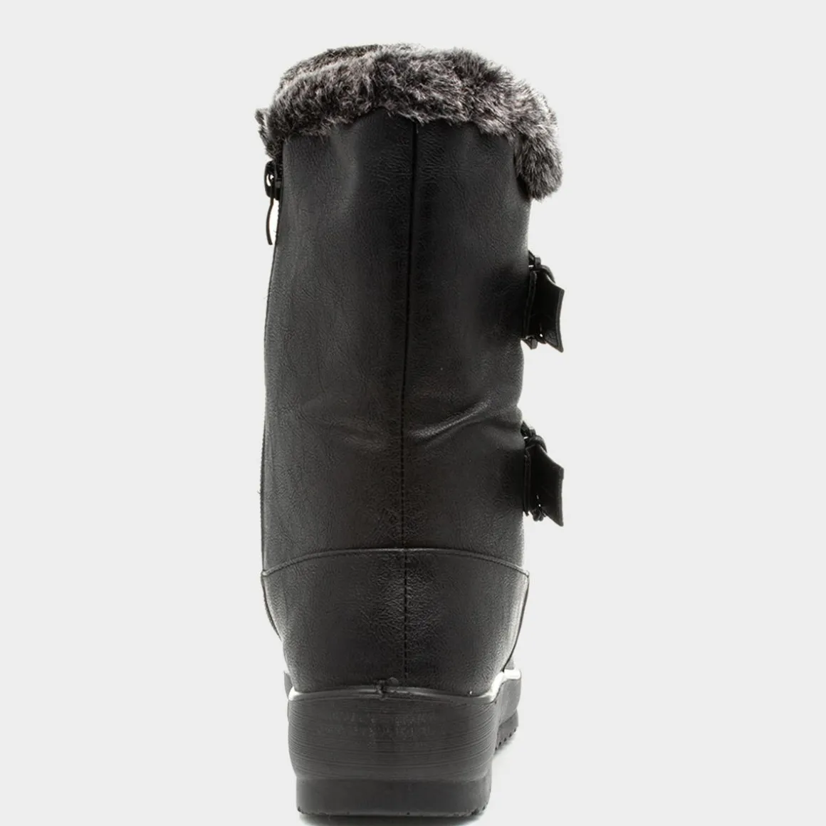Softlites Juno Womens Black Calf Boot