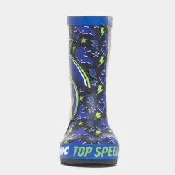 Sonic The Hedgehog Blake Kids Blue Welly