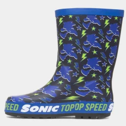 Sonic The Hedgehog Blake Kids Blue Welly