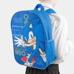Sonic The Hedgehog Kids Blue Character Backpack