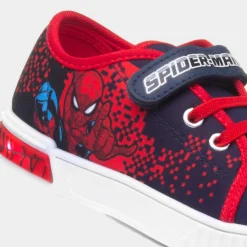 Spider-Man Catch Kids Navy Light Up Canvas