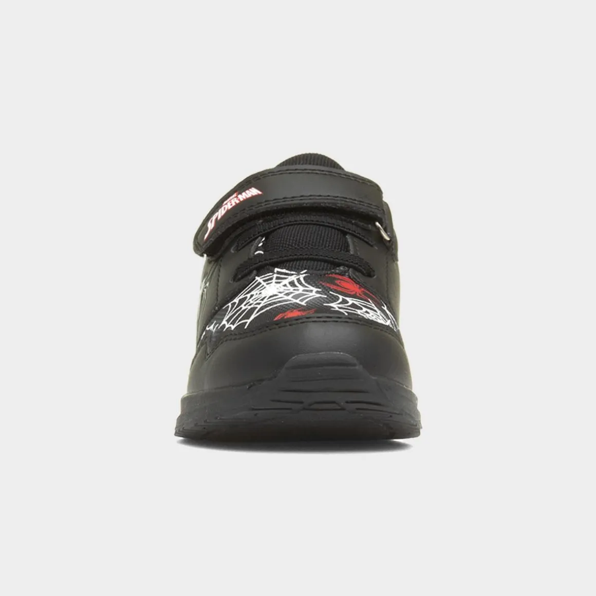 Spider-Man Kids Black Light Up Trainer