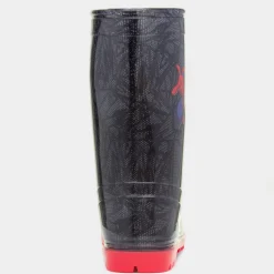 Spider-Man Kids Black Wellies