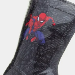 Spider-Man Kids Black Wellies