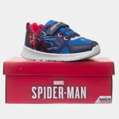 Spider-Man Kids Navy Easy Fasten Trainer