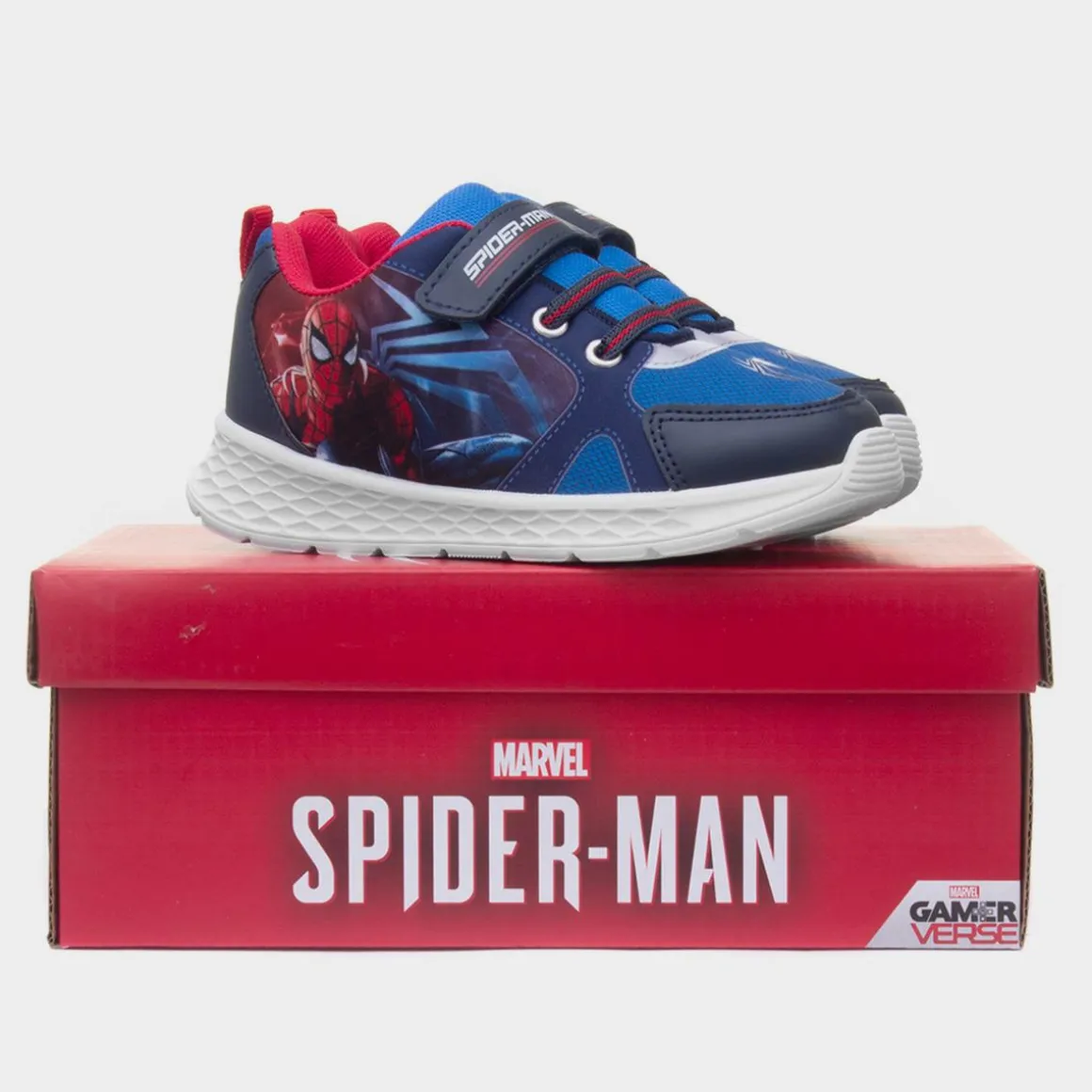 Spider-Man Kids Navy Easy Fasten Trainer
