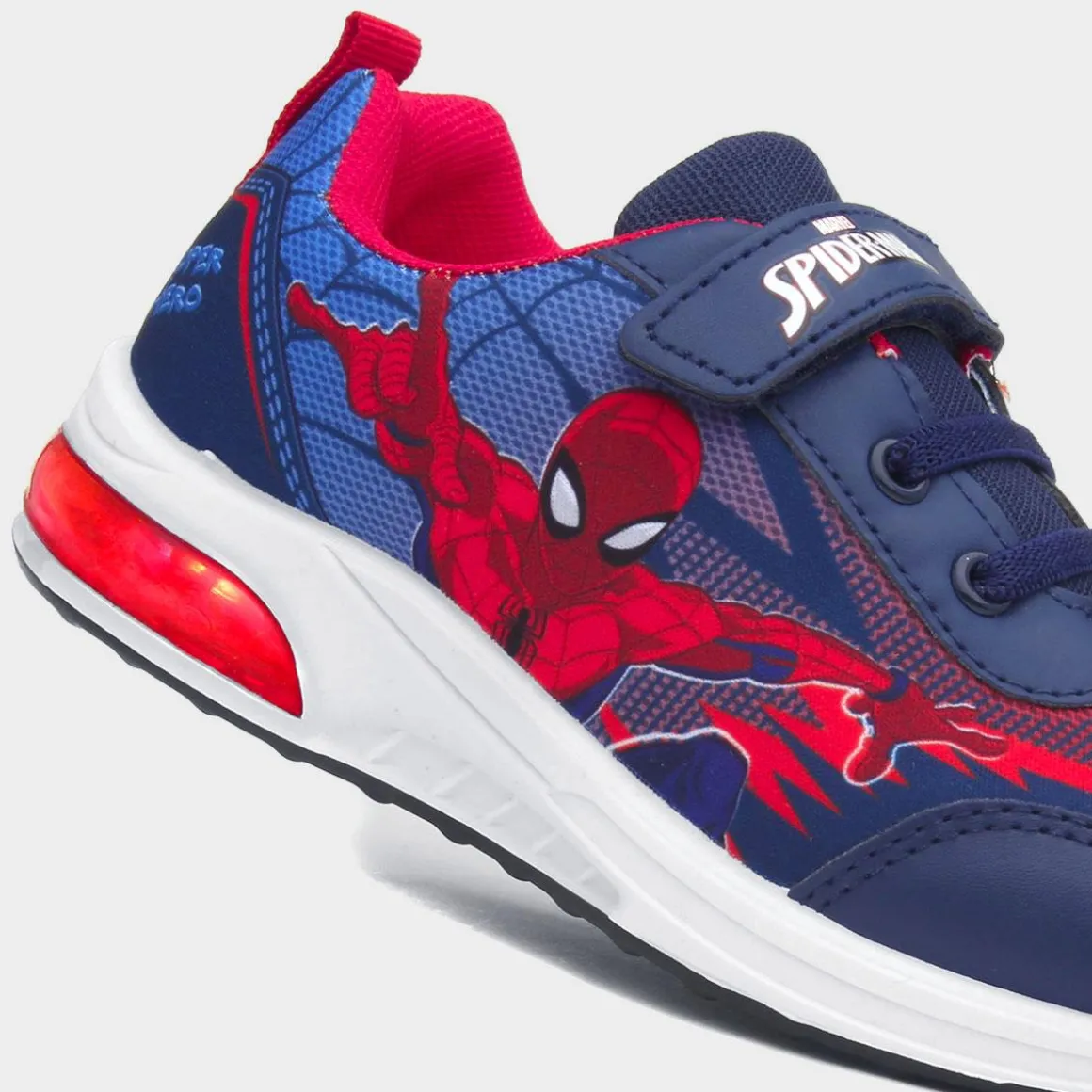 Spider-Man Kid's Navy Light Up Trainer