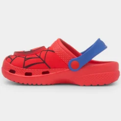 Spider-Man Kids Red Light Up EVA Clog