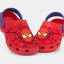 Spider-Man Kids Red Light Up EVA Clog