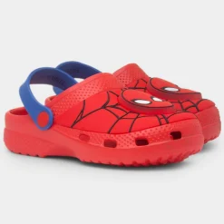 Spider-Man Kids Red Light Up EVA Clog