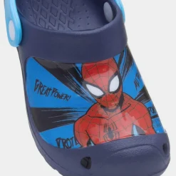Spider-Man Parker Kids Blue EVA Clog