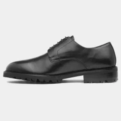 Stone Creek Arundel Mens Black Leather Shoe