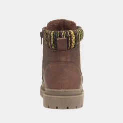 Stone Creek Junior Arthur Kids Brown Zip Up Boot