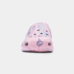 Summer Womens Pink Marble EVA Clog