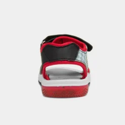 Super Mario Kids Red Easy Fasten Light Up Sandal
