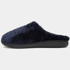 The Slipper Company Cal Mens Navy Mule