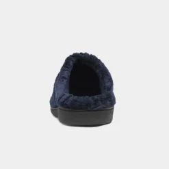 The Slipper Company Cal Mens Navy Mule