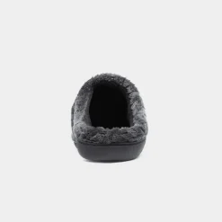 The Slipper Company Cal Mens Grey Mule