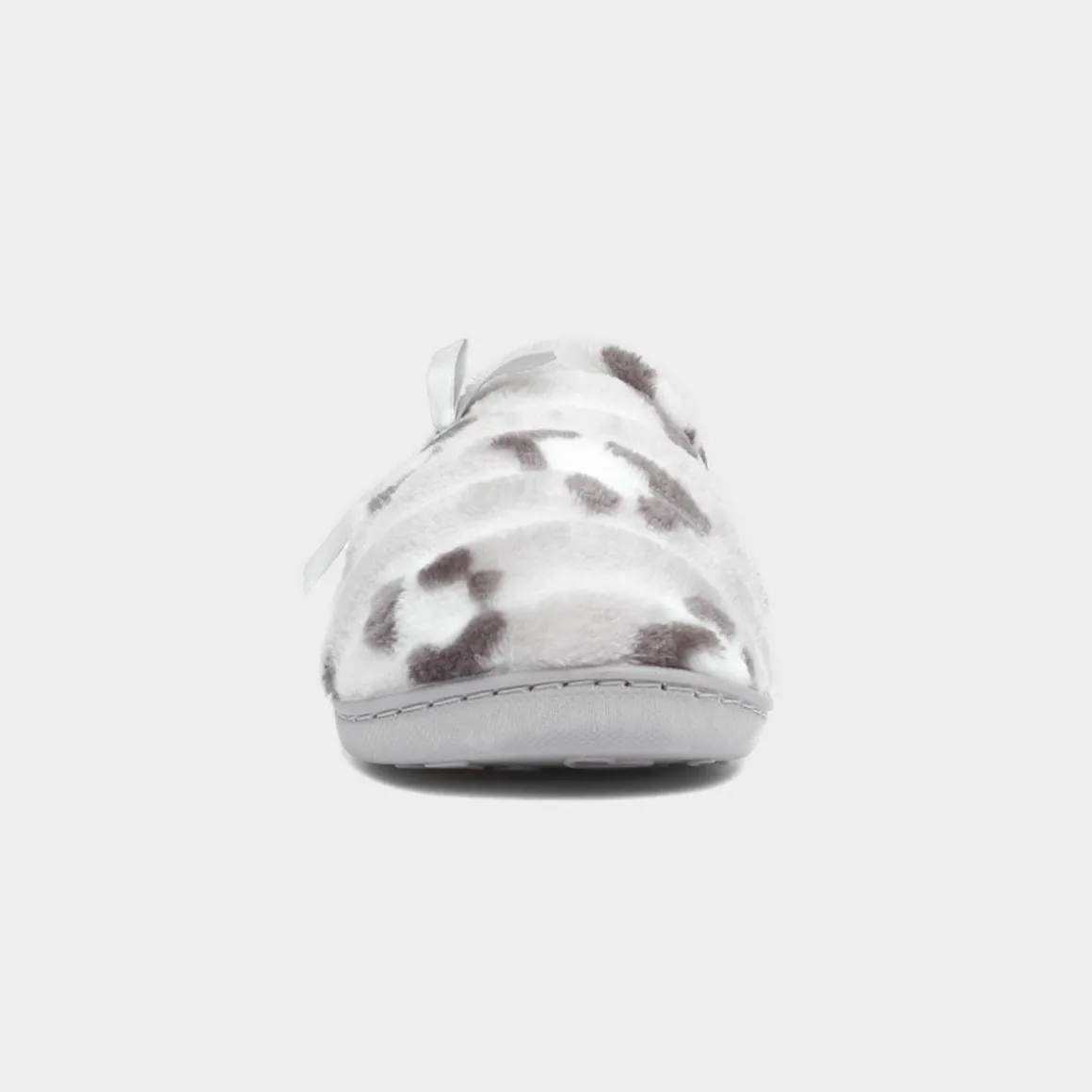 The Slipper Company Clara Womens Grey Leopard Mule