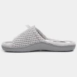 The Slipper Company Lana Grey Womens Mule Slipper