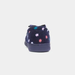 The Slipper Company Laurel Womens Navy Moccasin