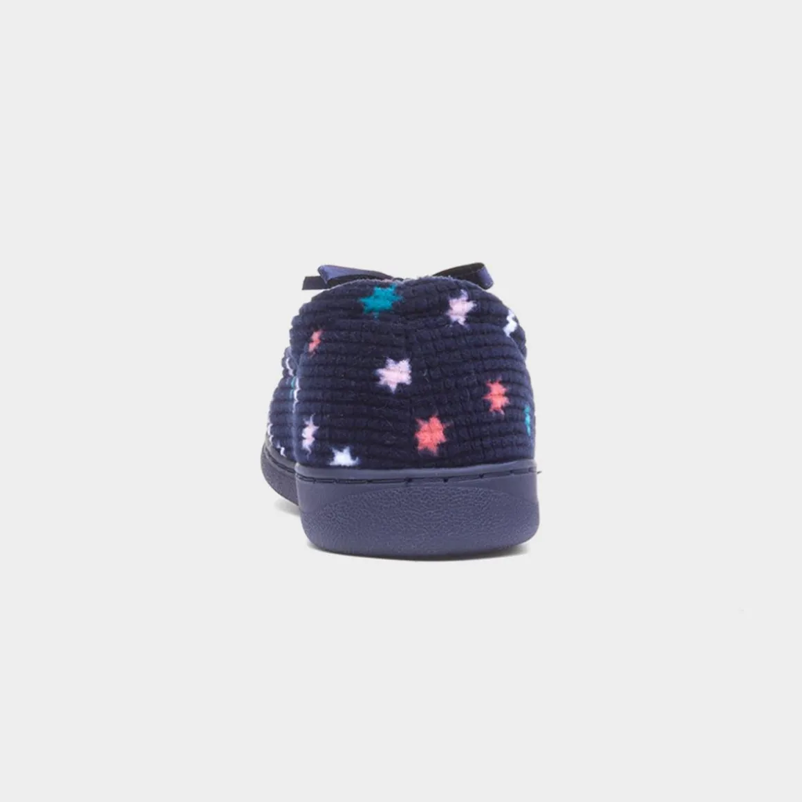 The Slipper Company Laurel Womens Navy Moccasin