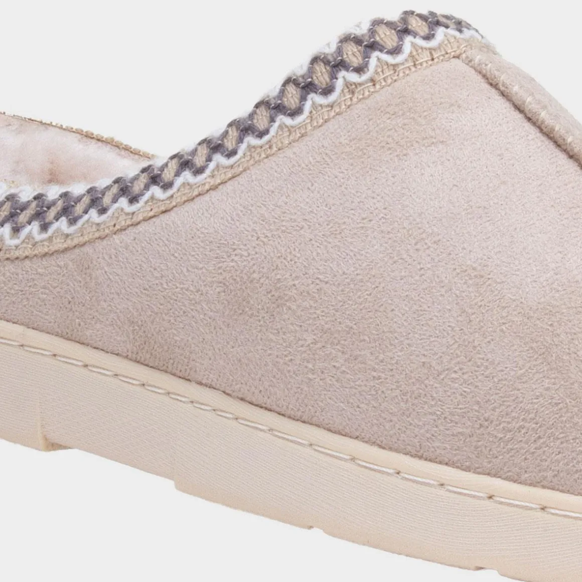 The Slipper Company Laverne Womens Beige Mule
