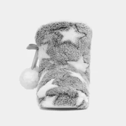 The Slipper Company Lila Womens Grey Slipper