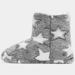 The Slipper Company Lila Womens Grey Slipper