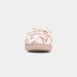 The Slipper Company Lyla Womens Cream Moccasin