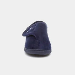 The Slipper Company Olga Womens Navy Slipper
